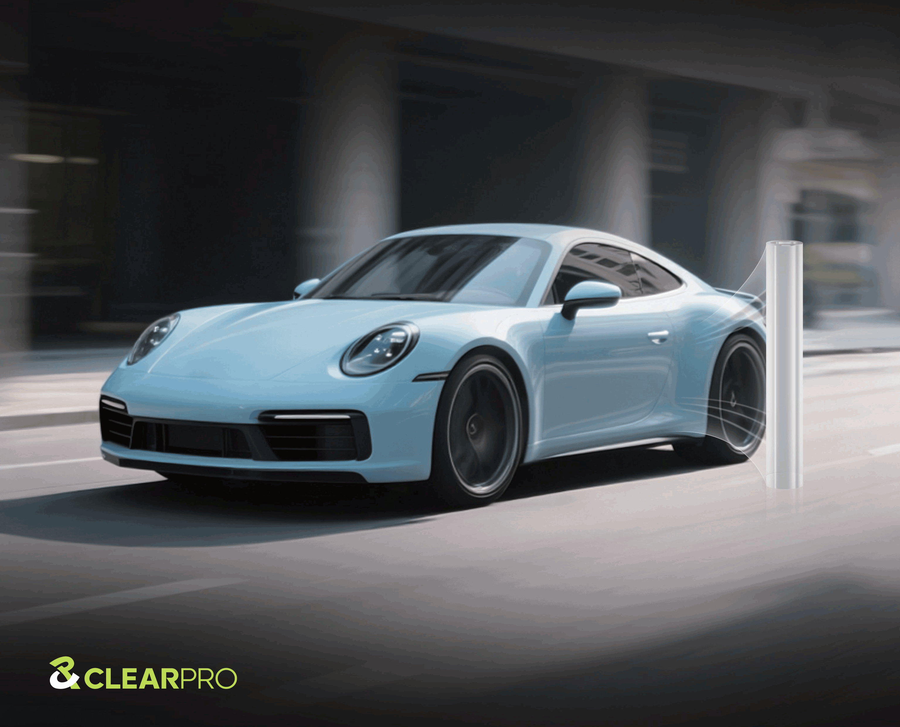 ClearPro Clear PPF on Porsche