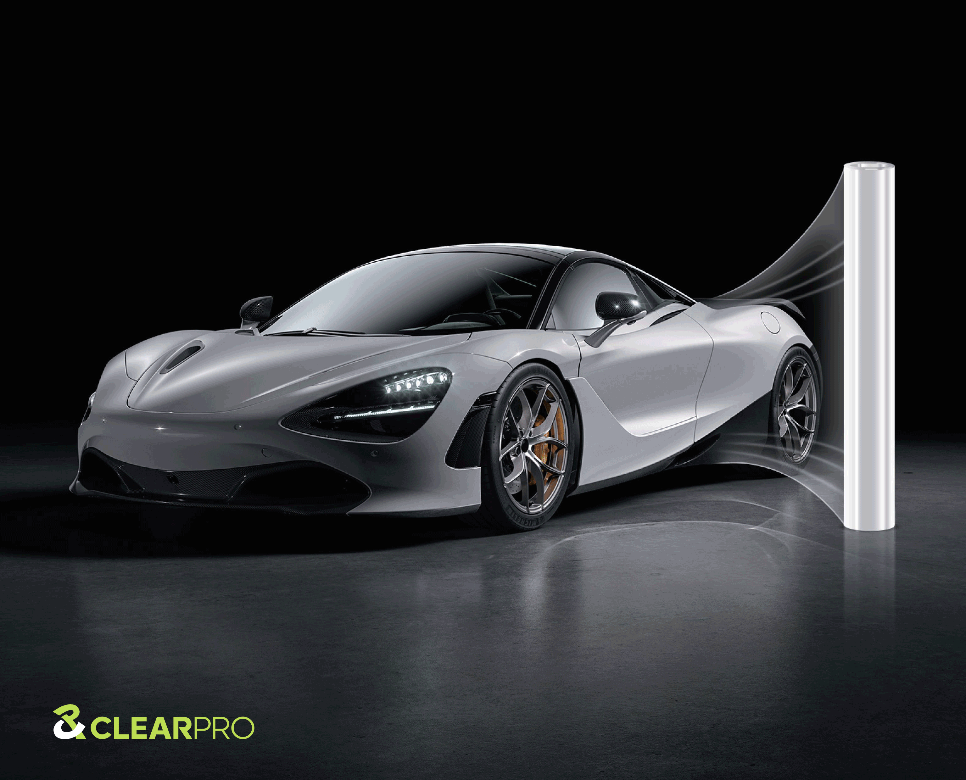 ClearPro UltraSatin PPF on McLaren